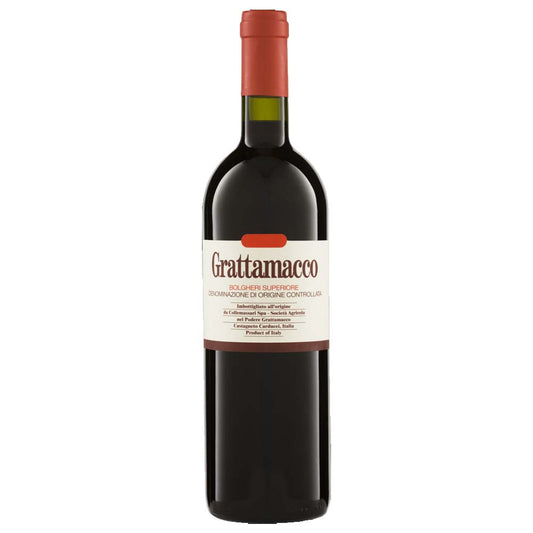 CAVE DE LA CÔTE - Grattamacco Bolgheri Superiore DOC Bio - 🍷 Toskanischer Rotwein 