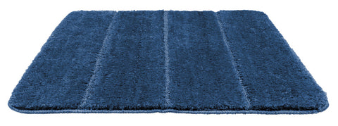 Badematte Steps marineblue Micropolyester