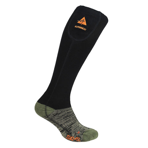 ALPENHEAT - Calze Riscaldate FIRE-SOCK APP Lana - Rimani Confortevole e Caldo Tutto il Giorno! 🔥🧦✨