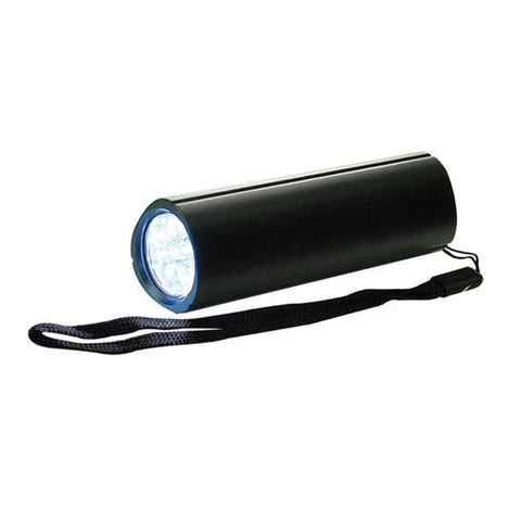 Photon Star Taschenlampe – 9 LEDs, Aluminium & Anti-Roll