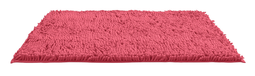 Badematte Chenille 50x80cm coral