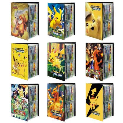 240 Karten Pokemon Album, Buchsammlung Halter Tasche, Anime, Spielzeug Geschenk für Kinder