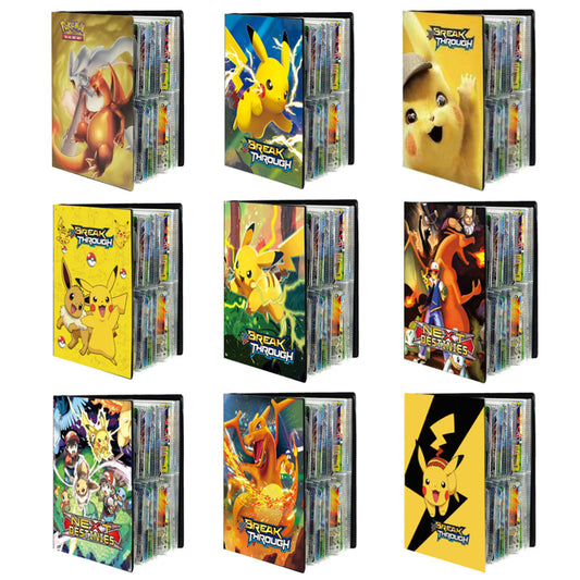 240 Karten Pokemon Album, Buchsammlung Halter Tasche, Anime, Spielzeug Geschenk für Kinder