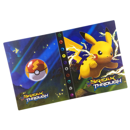 240 Karten Pokemon Album, Buchsammlung Halter Tasche, Anime, Spielzeug Geschenk für Kinder