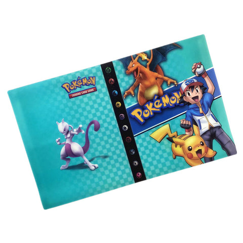 240 Karten Pokemon Album, Buchsammlung Halter Tasche, Anime, Spielzeug Geschenk für Kinder
