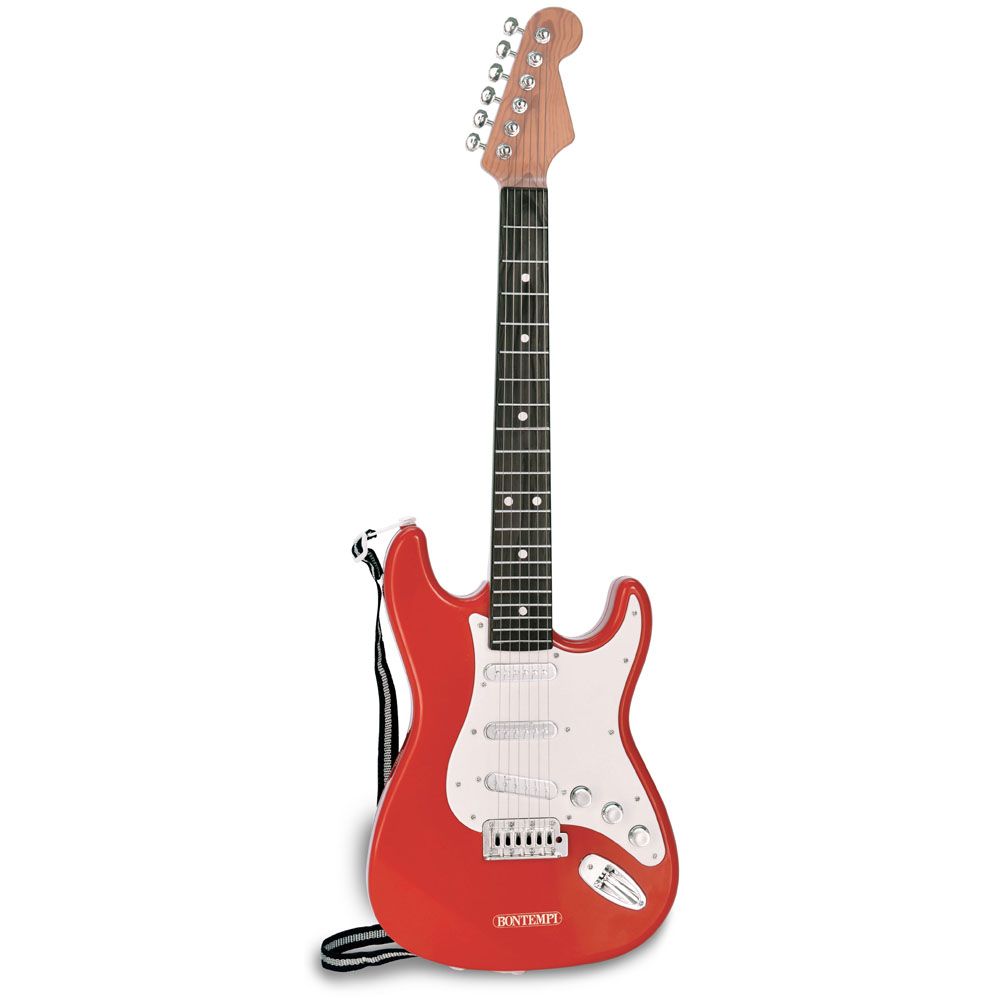 Elektronische Rock Gitarre rot