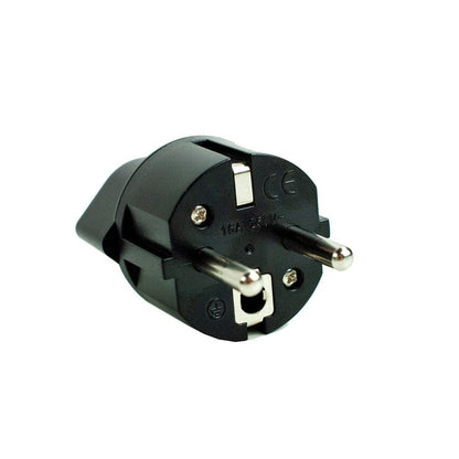 Steckdosenadapter Schuko auf Schweizer Stecker Typ 13