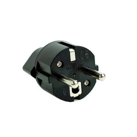 Steckdosenadapter Schuko auf Schweizer Stecker Typ 13