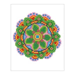 Diamond Painting Blumen Mandala