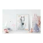 Diamond Painting Pferd weiss