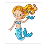 Diamond Painting Kleine Meerjungfrau