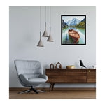 Diamond Painting Boot im Fjord