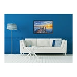 Diamond Painting Sonnenuntergang See