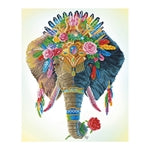 Diamond Painting Bohemian Elefant