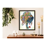 Diamond Painting Bohemian Elefant
