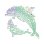 Diamond Painting Tanzende Delfine