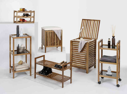 Haushalts- und Badwagen Fondi Akazie