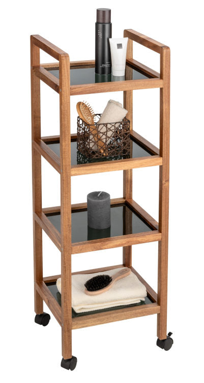 Haushalts- und Badwagen Fondi Akazie