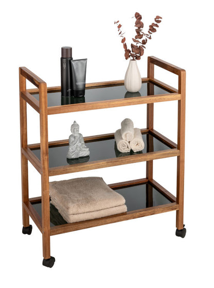 Haushalts- und Badwagen Fondi Akazie