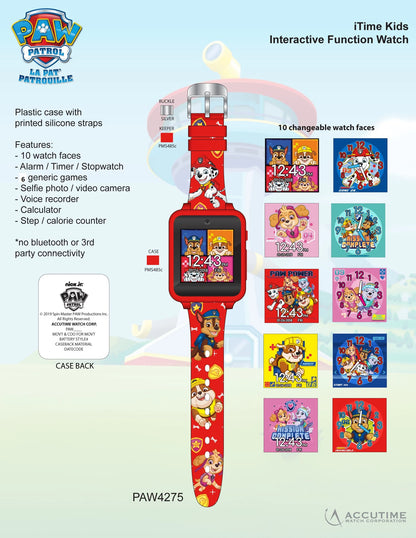 Kids Smart Watch Paw Patrol