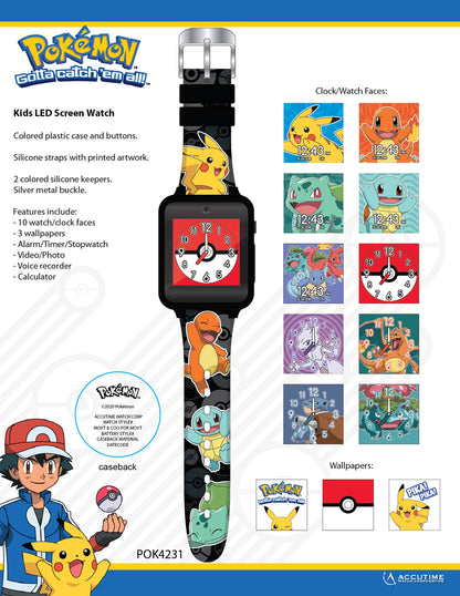 Kids Smart Watch Pokémon