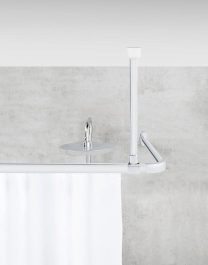 Deckenstütze Era chrom 57 cm 