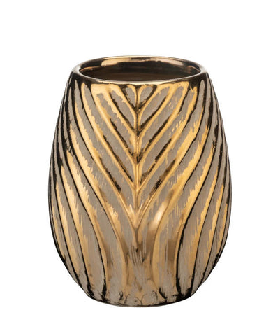 Keramik Zahnputzbecher Idro gold