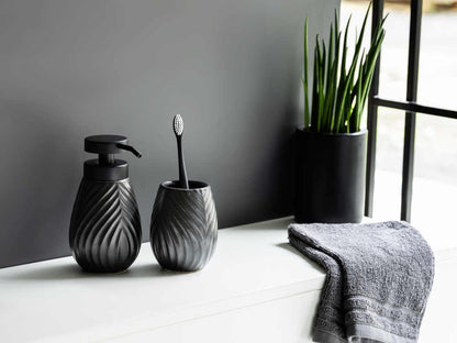 Keramik Zahnputzbecher Idro anthrazit