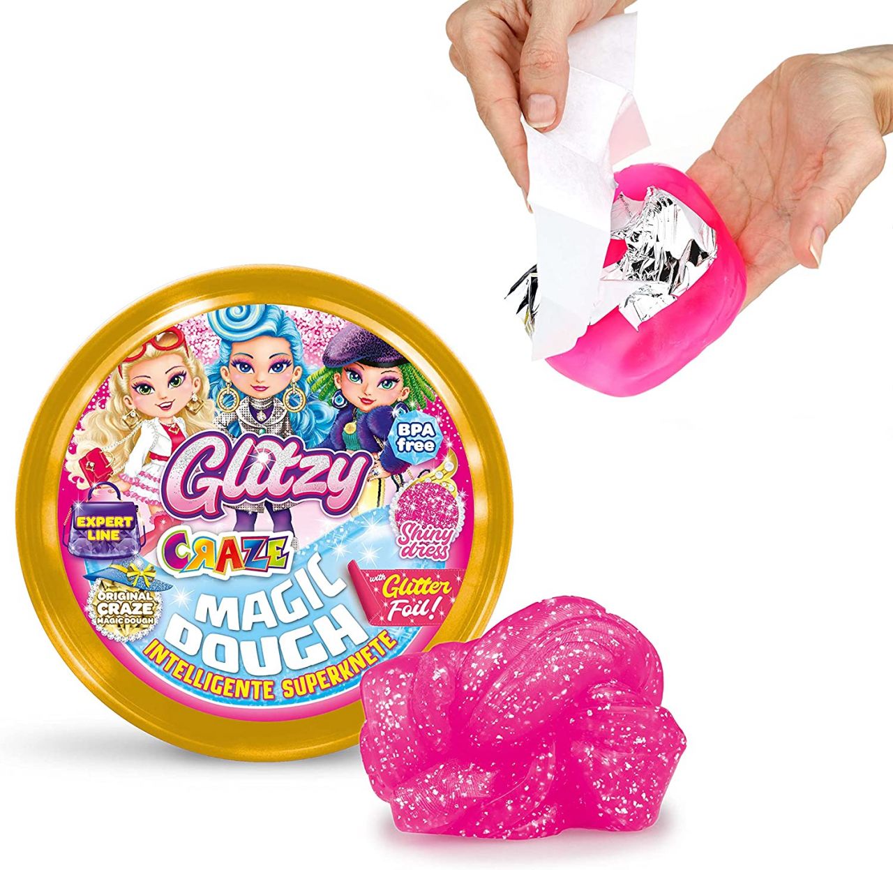 Magic Dough Glitzy 80g