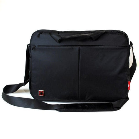 Swiss Winner Laptoptasche – Samtfutter, 4 Fächer & Swissness-Design