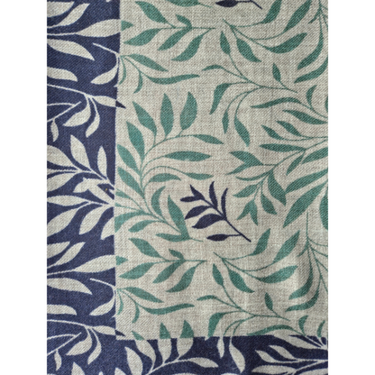 AISHITERU - Verdant Whisper Printed Cashmere Scarf - Soft, Eco-Luxe Accessory 💚🧣