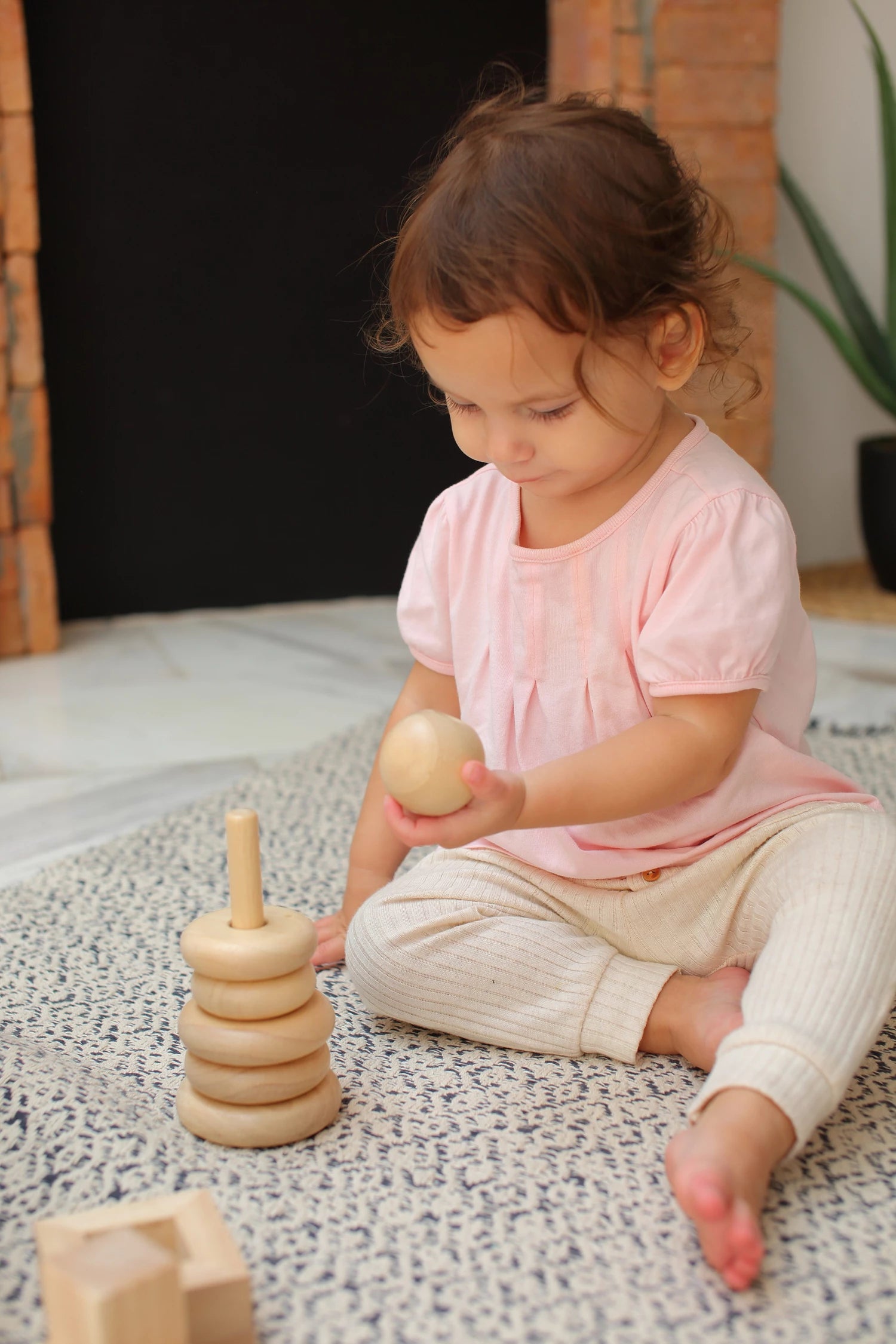 Sortierturm Ringe nature