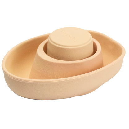 Schlauchboot pastellorange