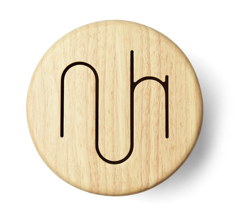 Holztrommel mit Schlägel