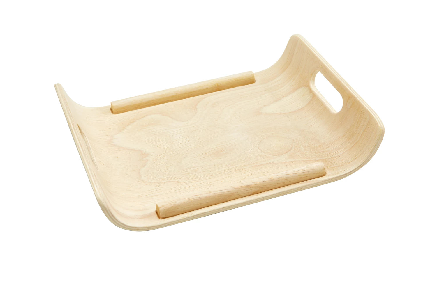 Frühstücksmenü auf Tablett