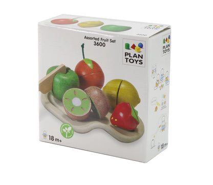 Früchte-Set auf Schneidbrett