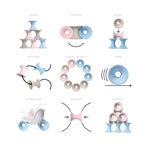 Tulu 9er Set pastell