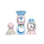 Building Genius Lern-/Bauspiel Set pastell