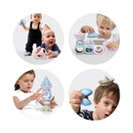 Building Genius Lern-/Bauspiel Set pastell