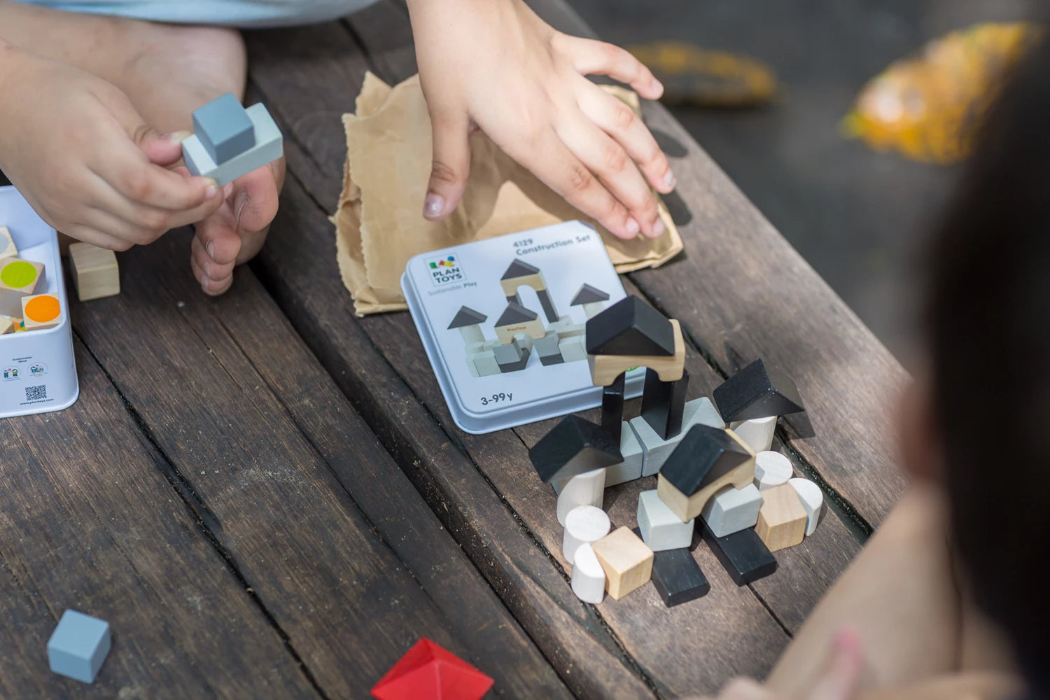 Mini Bauklötze in der Box