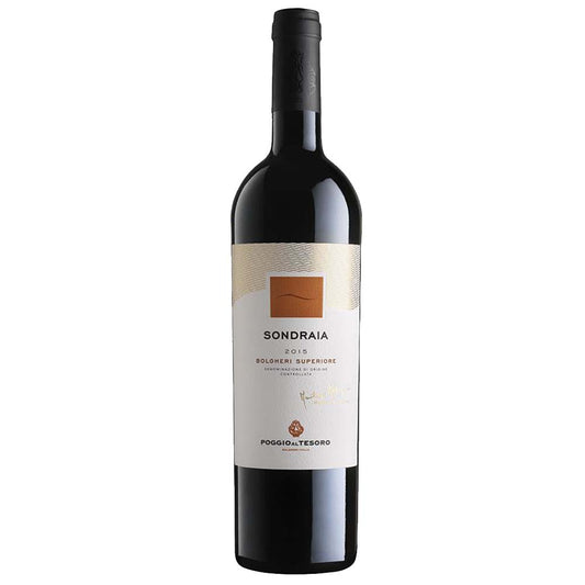 CAVE DE LA CÔTE - Poggio al Tesoro Sondraia 2017 - Italian Red Wine 🍷🇮🇹