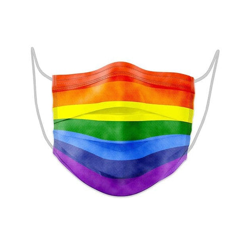 OP-Maske Regenbogen – 50 Stück, BFE ≥ 98 %, TÜV & CE