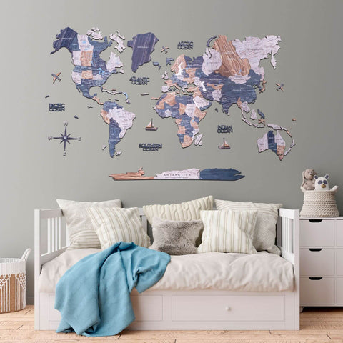 2D world map mystery