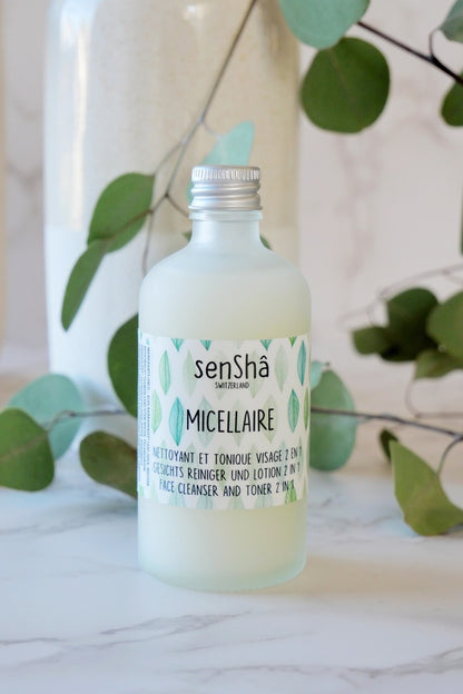 SenSha-Cosmetics - Micellar Essence Toner - ✨ Rens & Forfrisk Huden Din!