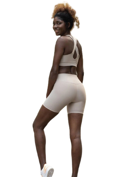 209 - Korsad Sport-BH Beige - Komfort & Stil 🌟