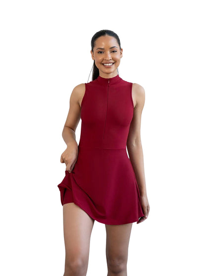 3053 - Bordeaux Jumpsuit - Stil & Komfort 🌟✨