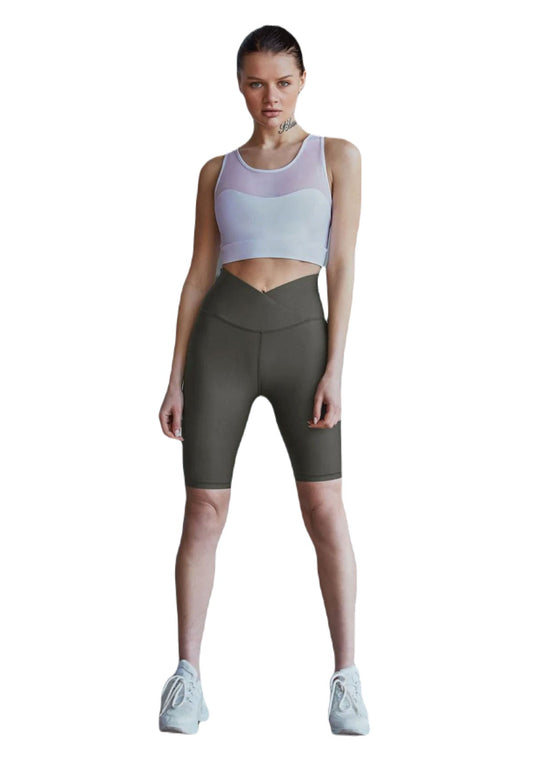 203 Sportkläder - Tulle Detaljerad Sportbehå - Elegant Bekväm 🤍