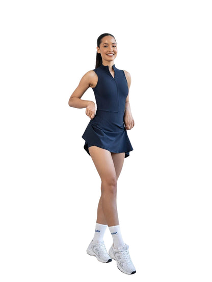 3054 Jumpsuit in Navy Blau
