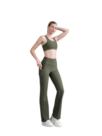 436 Pocket Schlagleggings in Khaki