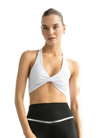 392 Saintes - Twist Dekolleté Sport-BH - Perfekt passform for trening! 💪🧘‍♀️